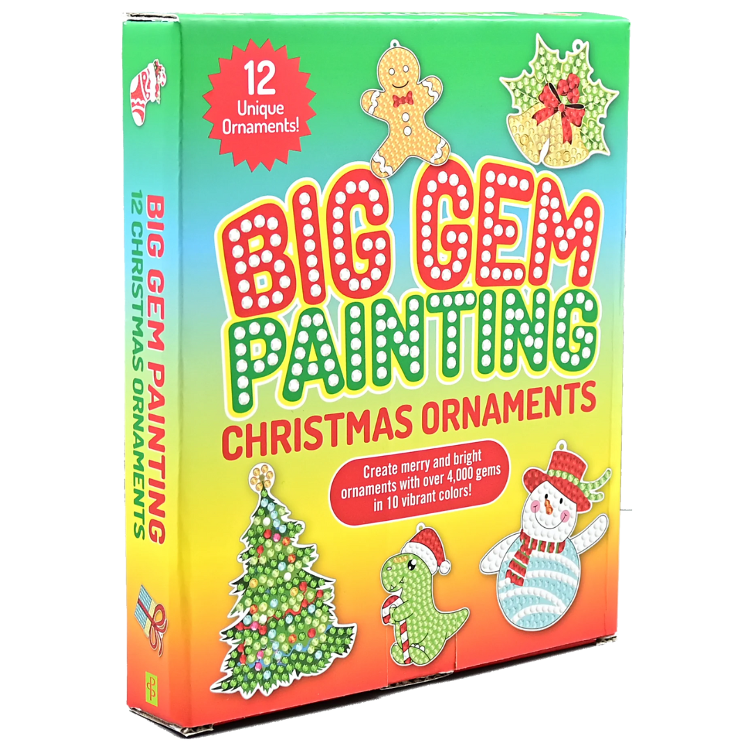 Big Gem Painting Christmas Ornament Kit – Play Quietly